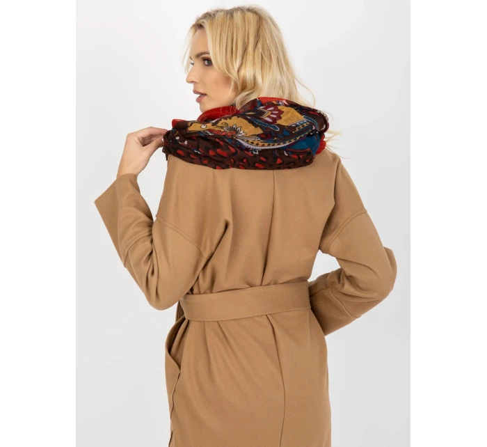 Tunelová šála AT KM K241239.19 hnědá Tunelová šála AT KM K241239.19 hnědá