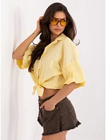 Koszula MI KS model 22136198 jasny żółty - FPrice