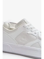 Pánské tenisky z eko kůže Big Star Bílé Pánské tenisky z eko kůže Big Star Bílé