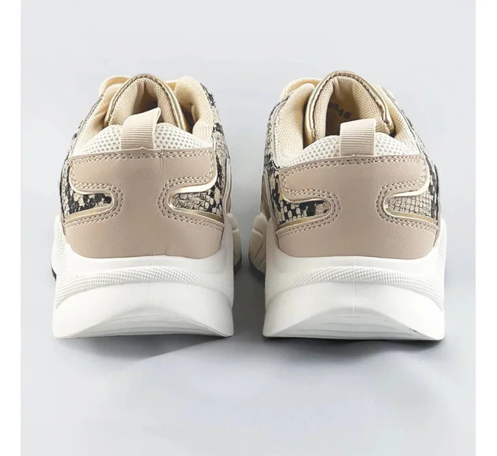 Béžové dámské sportovní boty (6348) Béžové dámské sportovní boty (6348)