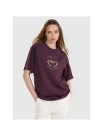 Dámské tričko oversize s potiskem model 21816645 - 4F Dámské tričko oversize s potiskem model 21816645 - 4F