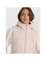 Dámské péřové tričko bez rukávů se syntetickou výplní 4F 4FRAW25TVJAF327-83S