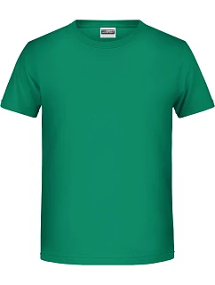 Daiber 8008B Chlapecké tričko z bio bavlny 02.808B irish green