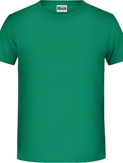Daiber 8008B Chlapecké tričko z bio bavlny 02.808B irish green