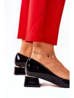 Lakované lodičky Lewski model 21571509 Černé - Boto