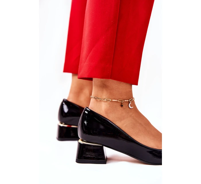 Lakované lodičky Lewski model 21571509 Černé - Boto