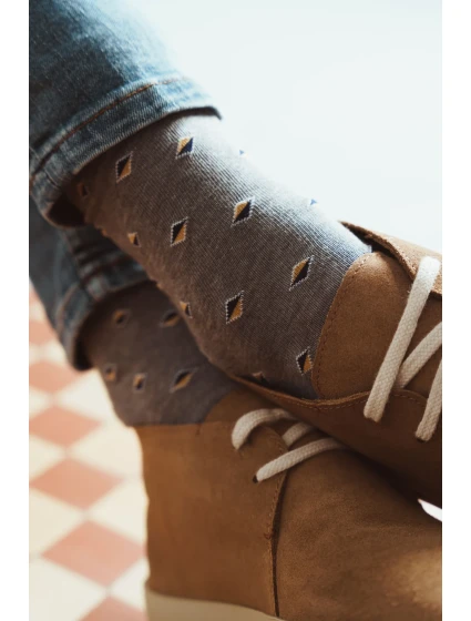 Ponožky model 18025921 Melange Grey - Steven