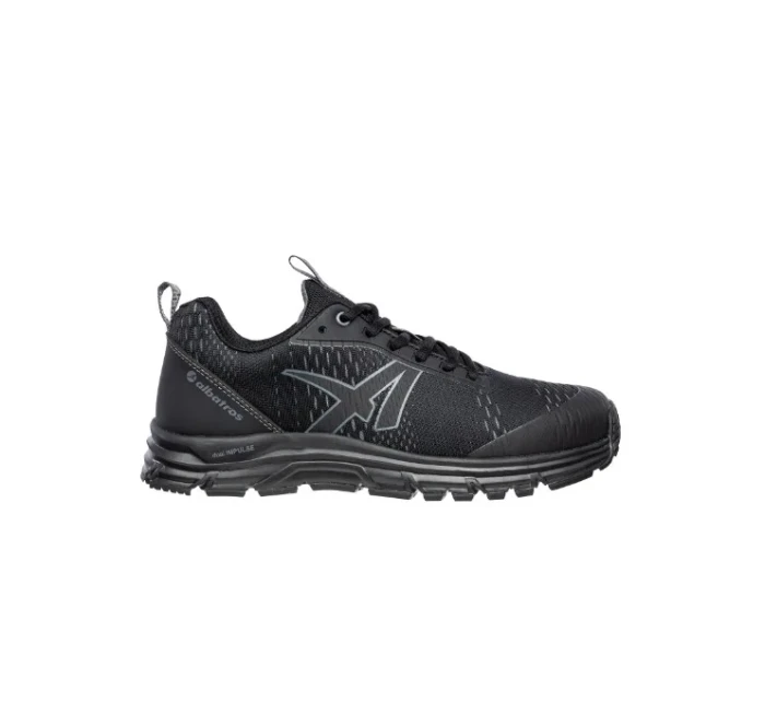 AER55 ST BLACK LOW polobotky unisex černá