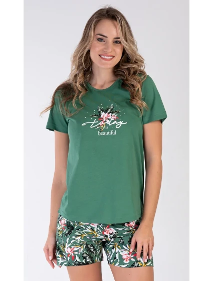 Dámské pyžamo šortky model 19903034 - Vienetta Dámské pyžamo šortky model 19903034 - Vienetta