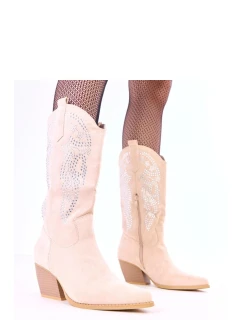 Kozačky na podpatku  model 218563 Solea