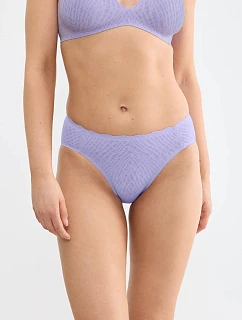Dámské kalhotky ZERO Feel Bliss High leg - Light Lilac - lila 3874 - SLOGGI
