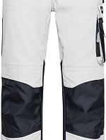 Daiber JN 832 (42-60) Pracovní kalhoty - Strong 02.832M white/carbon