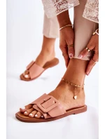 Dámské módní pantofle růžový model 21586629 - Boto