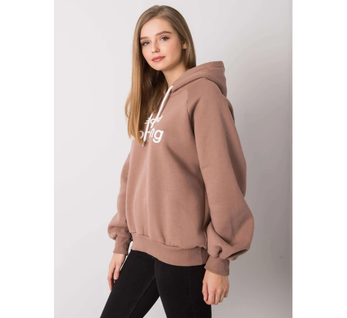 Mikina EM BL 651/1.21X hnědá