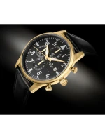 Pánské hodinky Giewont Chronograph Sapphire Black and Gold GW5630-A4 Pánské hodinky Giewont Chronograph Sapphire Black and Gold GW5630-A4