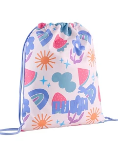 Puma Phase Aop Malá taška na boty růžovo-fialová 91325 10