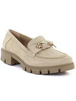 Dámské semišové polobotky s béžové M.Daszynski model 22068845 - M. Daszyński Dámské semišové polobotky s béžové M.Daszynski model 22068845 - M. Daszyński