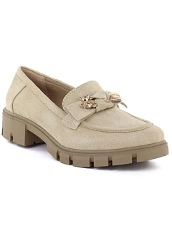 Dámské semišové polobotky s béžové M.Daszynski model 22068845 - M. Daszyński