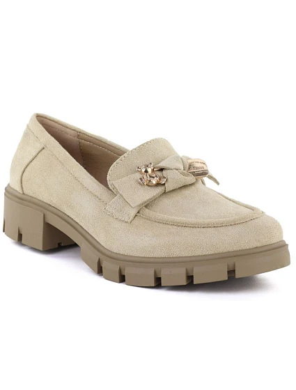 Dámské semišové polobotky s béžové M.Daszynski model 22068845 - M. Daszyński Dámské semišové polobotky s béžové M.Daszynski model 22068845 - M. Daszyński