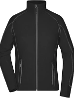 Daiber JN 596 Dámská strukturovaná fleecová bunda 02.0596 black/carbon