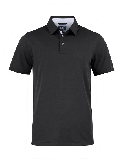 Cutter & Buck Advantage Premium Polo M Pánské piqué polo 68.4420 black Cutter & Buck Advantage Premium Polo M Pánské piqué polo 68.4420 black