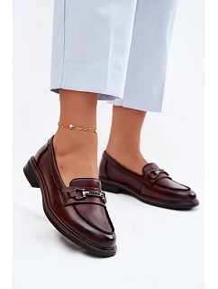 Kožené dámské mokasyny Vinceza 39983 Hnědé