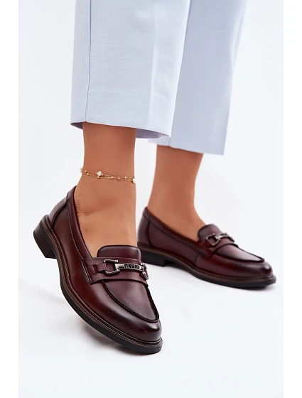 Kožené dámské mokasyny Vinceza 39983 Hnědé Kožené dámské mokasyny Vinceza 39983 Hnědé