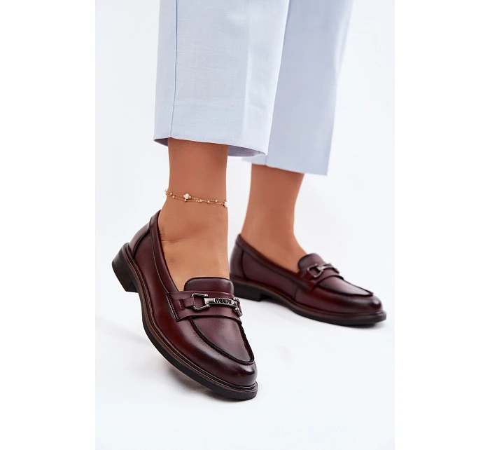 Kožené dámské mokasyny Vinceza 39983 Hnědé Kožené dámské mokasyny Vinceza 39983 Hnědé