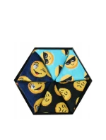 Duhové Ponožky Emotikony Smiley Sadness Brainy 3 Páry Duhové Ponožky Emotikony Smiley Sadness Brainy 3 Páry