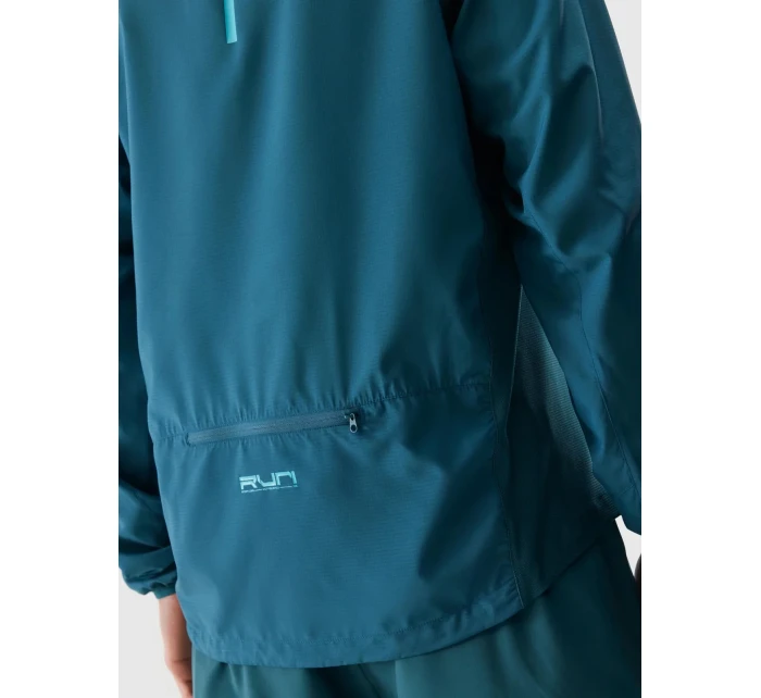Pánská běžecká bunda Ultralight 4F - mořská zelená Pánská běžecká bunda Ultralight 4F - mořská zelená
