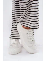 Dámské tenisky na platformě Big Star – bílé Dámské tenisky na platformě Big Star – bílé