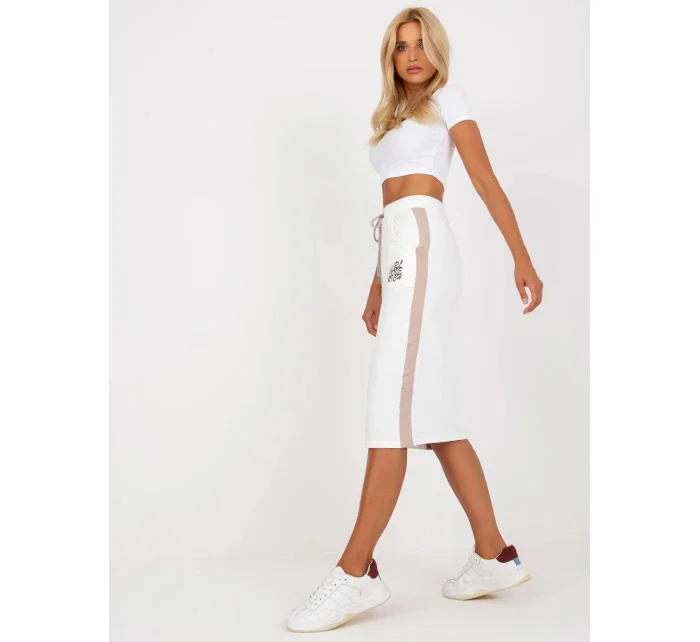 Dámská sukně RV SD 8075.46 ecru - FPrice