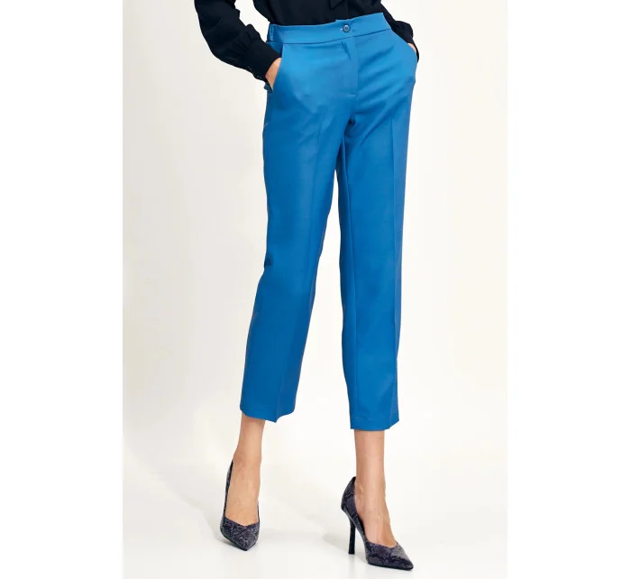 Dámské kalhoty model 18628035 Blue - Nife Dámské kalhoty model 18628035 Blue - Nife