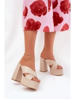 Pantofle model 211716 Step in style Pantofle model 211716 Step in style