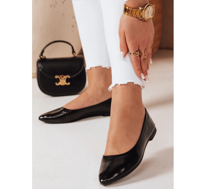ILLARI dámské baleríny s hroty černé FashionStreet ZY0772