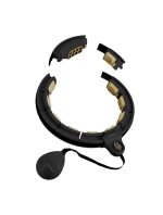 HHM13 NOVÝ HULA HOP ČERNÝ/ZLATÝ S MAGNETY A ZÁVAŽÍM + POČÍTADLO HMS HHM13 NOVÝ HULA HOP ČERNÝ/ZLATÝ S MAGNETY A ZÁVAŽÍM + POČÍTADLO HMS