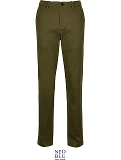 Men Pánské chino kalhoty deep khaki model 22500206 - NEOBLU