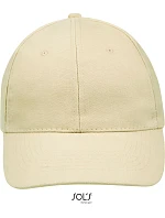 SOL'S Buffalo 6 panelová baseballová kšiltovka 25.8100 beige SOL'S Buffalo 6 panelová baseballová kšiltovka 25.8100 beige
