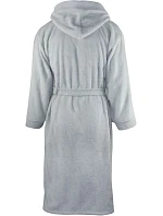 Bathrobe Župan s kapucí silver grey model 22526763 - The One Towelling