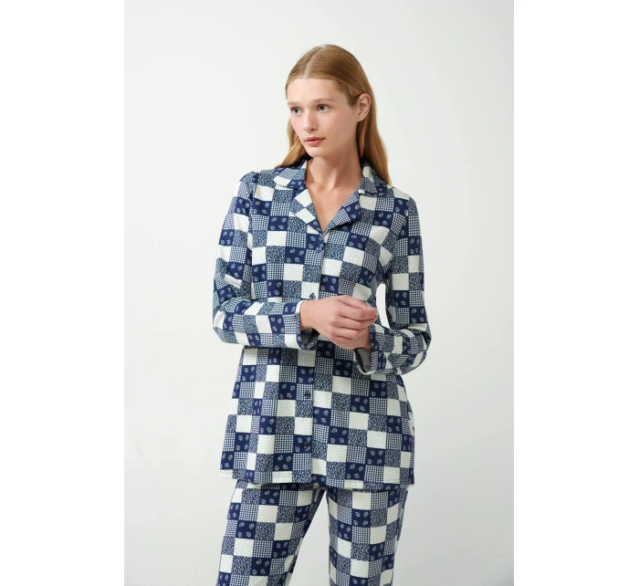 Pyžamo se zapínáním na knoflíky model 20516728 - Vamp