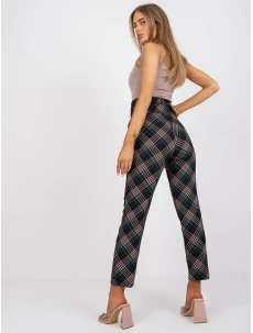 DHJ kalhoty SP 3689.08 černá a zelená