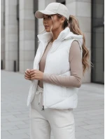 Dámská prošívaná vesta LIKEHUGS bílá FashionStreet TY4975