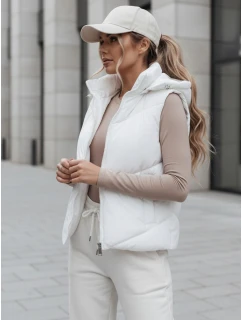 Dámská prošívaná vesta LIKEHUGS bílá FashionStreet TY4975