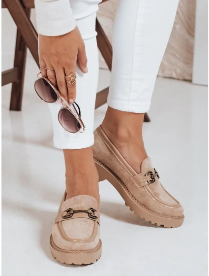 Dámské béžové boty Dstreet ZY1064 Dámské béžové boty Dstreet ZY1064