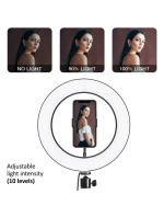 MACLEAN 10" LED12W SELFIE KRUHOVÉ SVĚTLO SE STATIVEM MCE610 MACLEAN 10" LED12W SELFIE KRUHOVÉ SVĚTLO SE STATIVEM MCE610