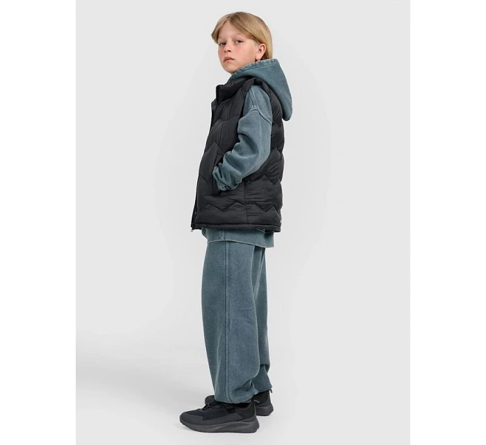 Chlapecké péřové tričko bez rukávů se syntetickou výplní 4F 4FJRAW25TVJAM325-20S