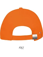 SOL'S Buffalo 6 panelová baseballová kšiltovka 25.8100 orange