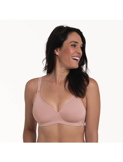 Selma Pure soft podprsenka košíčky se  rosewood  model 21188906 - RosaFaia