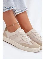 Dámské Nízké Tenisky Big Star model 22069439 Béžové - Big Star Shoes