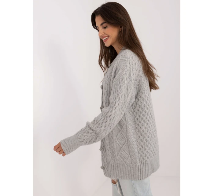 Sweter AT SW model 20470404 szary - FPrice